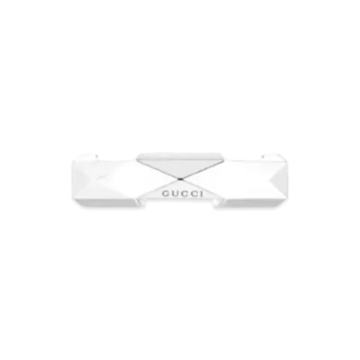 GUCCI Link To Love Studs Ring "Silver"