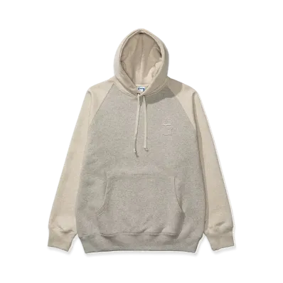 UNDEFEATED Icon Raglan Pullover Hoodie - 20082 "Gray"