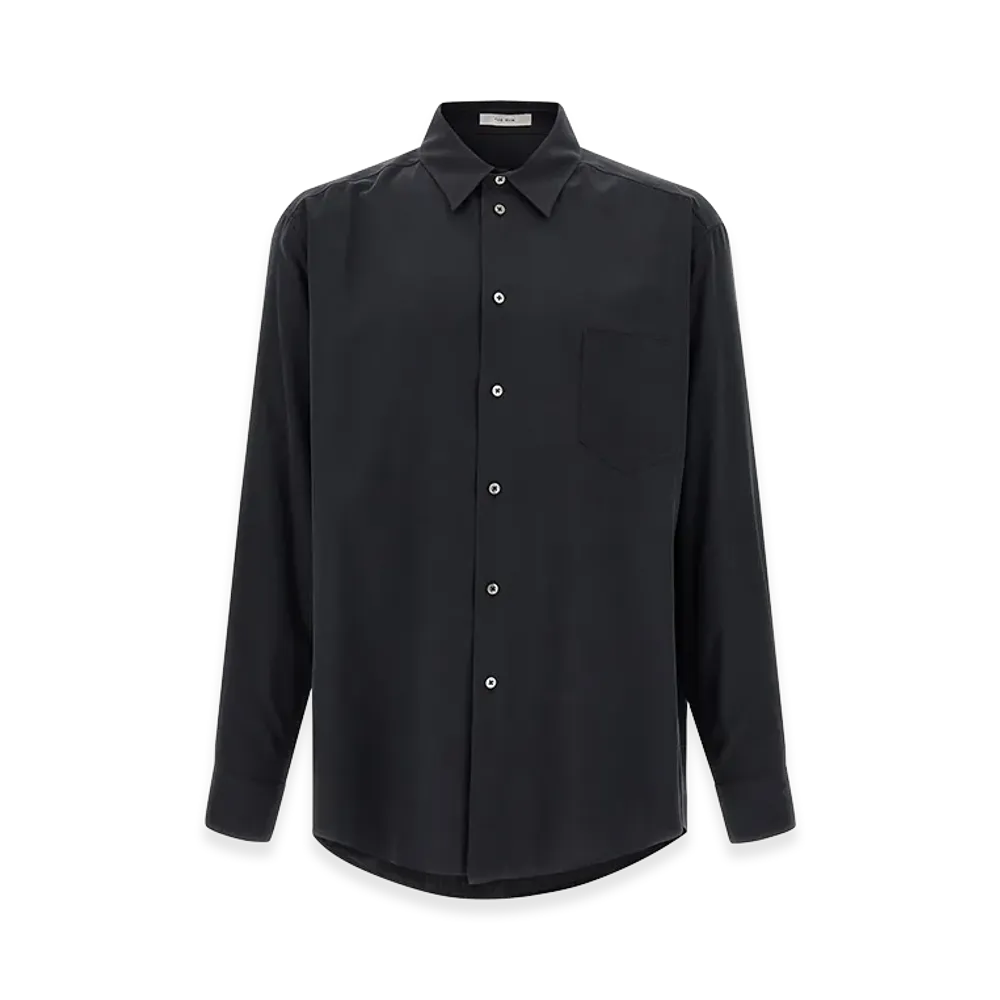 The Row 'Briar' Shirt "Black"