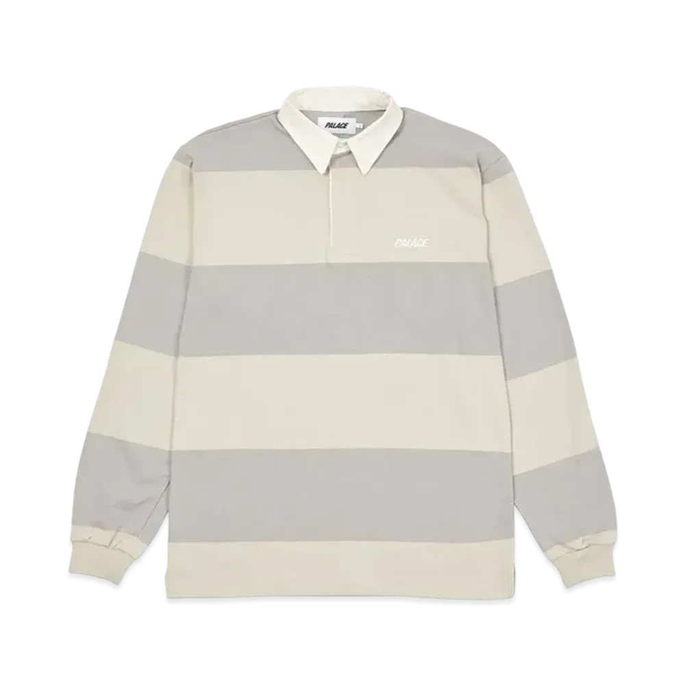 PALACE STRIPED RUGBY "Beiges"