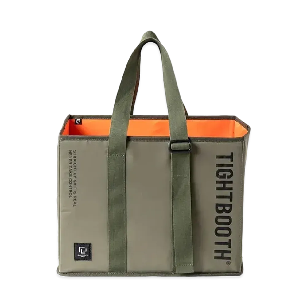 TIGHTBOOTH x RAMIDUS Folding Storage Bag "Olive"