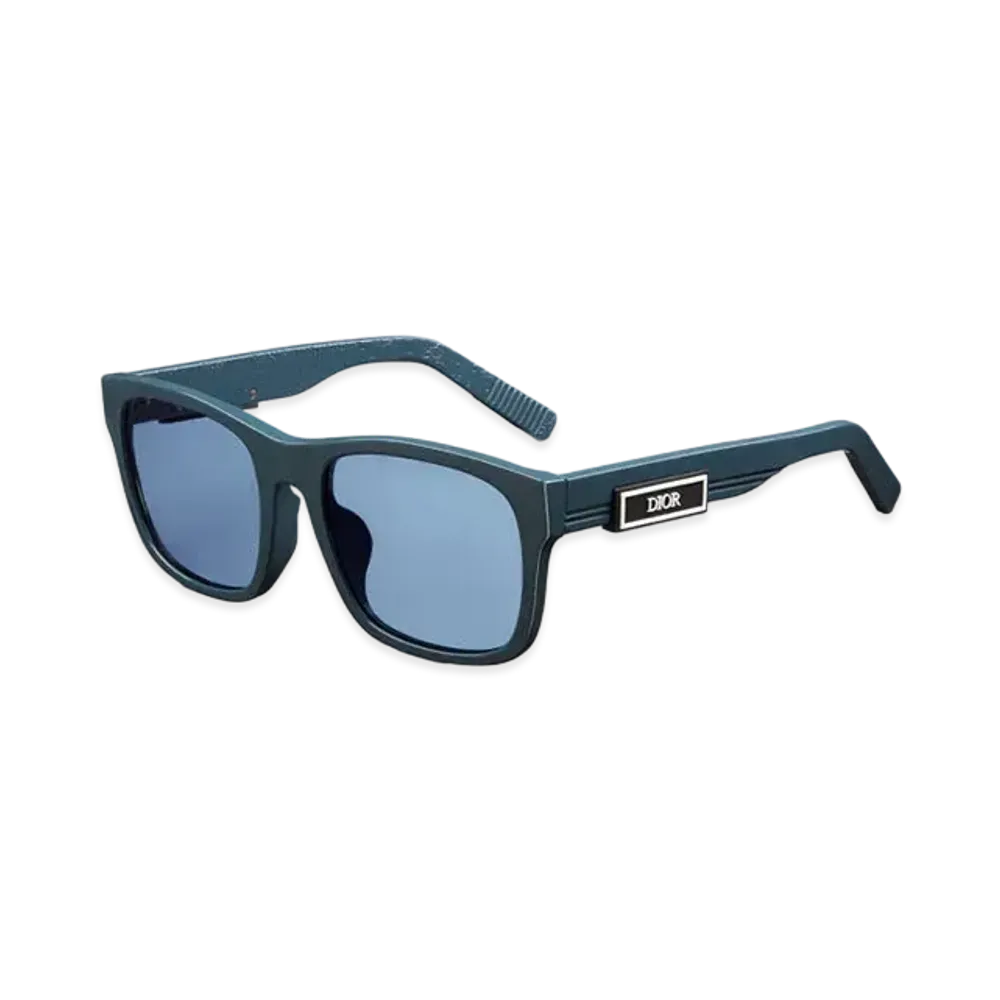 DiorB23 Sunglass Rectangular "Blue Acetate"