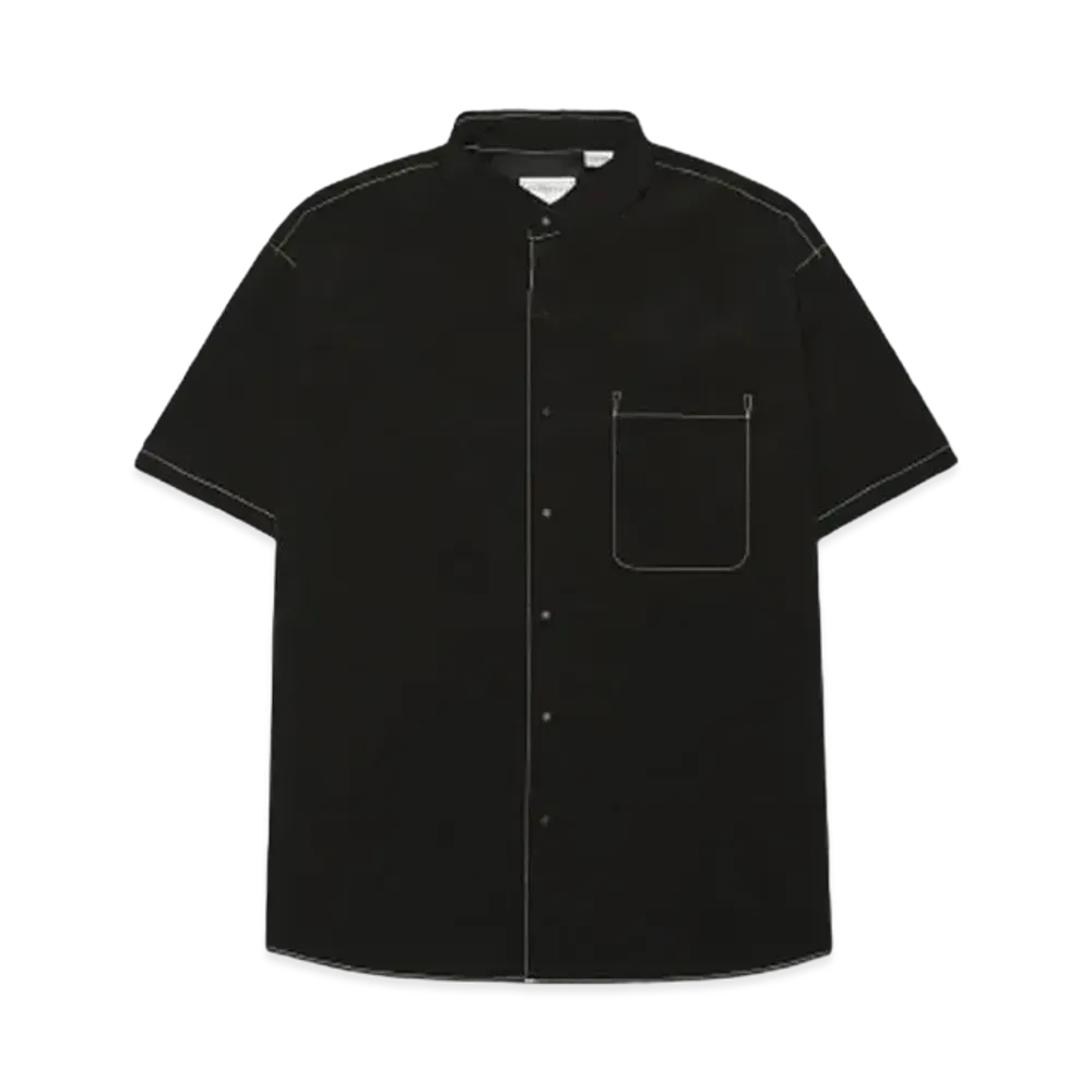 PAPERSKY BORDERLESS WEAR HIKE&BIKE CAVE BIG HALF SHIRTS "BLACK"