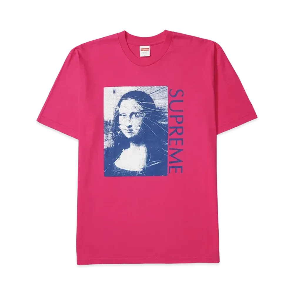 シュプリーム モナリザ Tシャツ "ピンク"（木村拓哉着用）