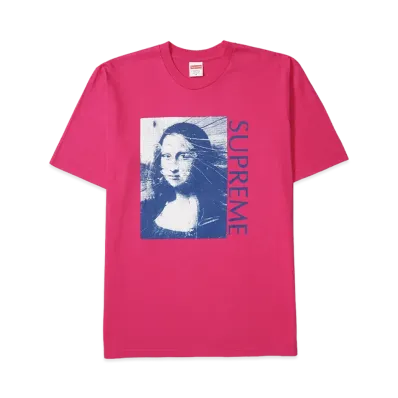 Supreme Mona Lisa Tee "Pink"