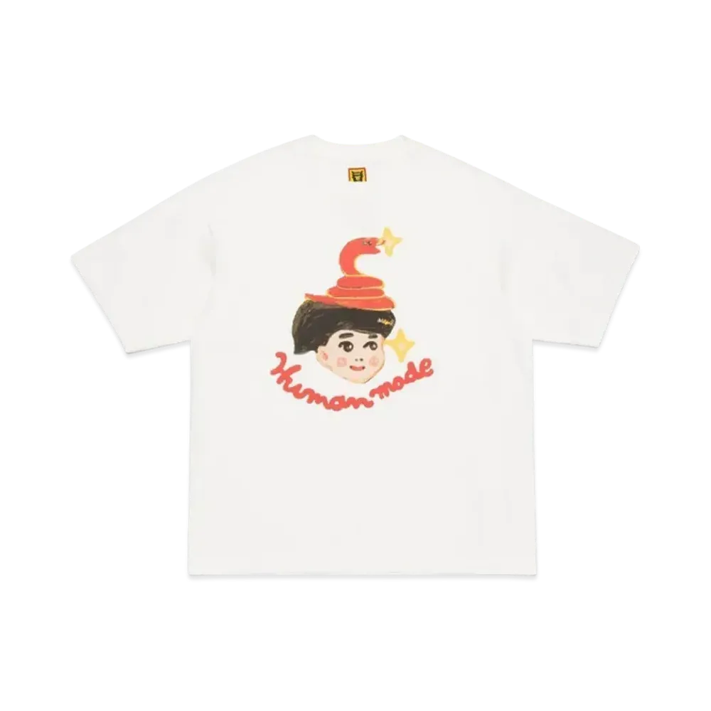 HUMAN MADE x KEIKO Sootome T-Shirt Side A "White"