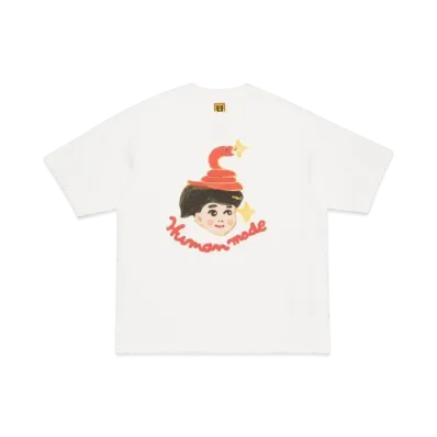 HUMAN MADE x KEIKO Sootome T-Shirt Side A "White"