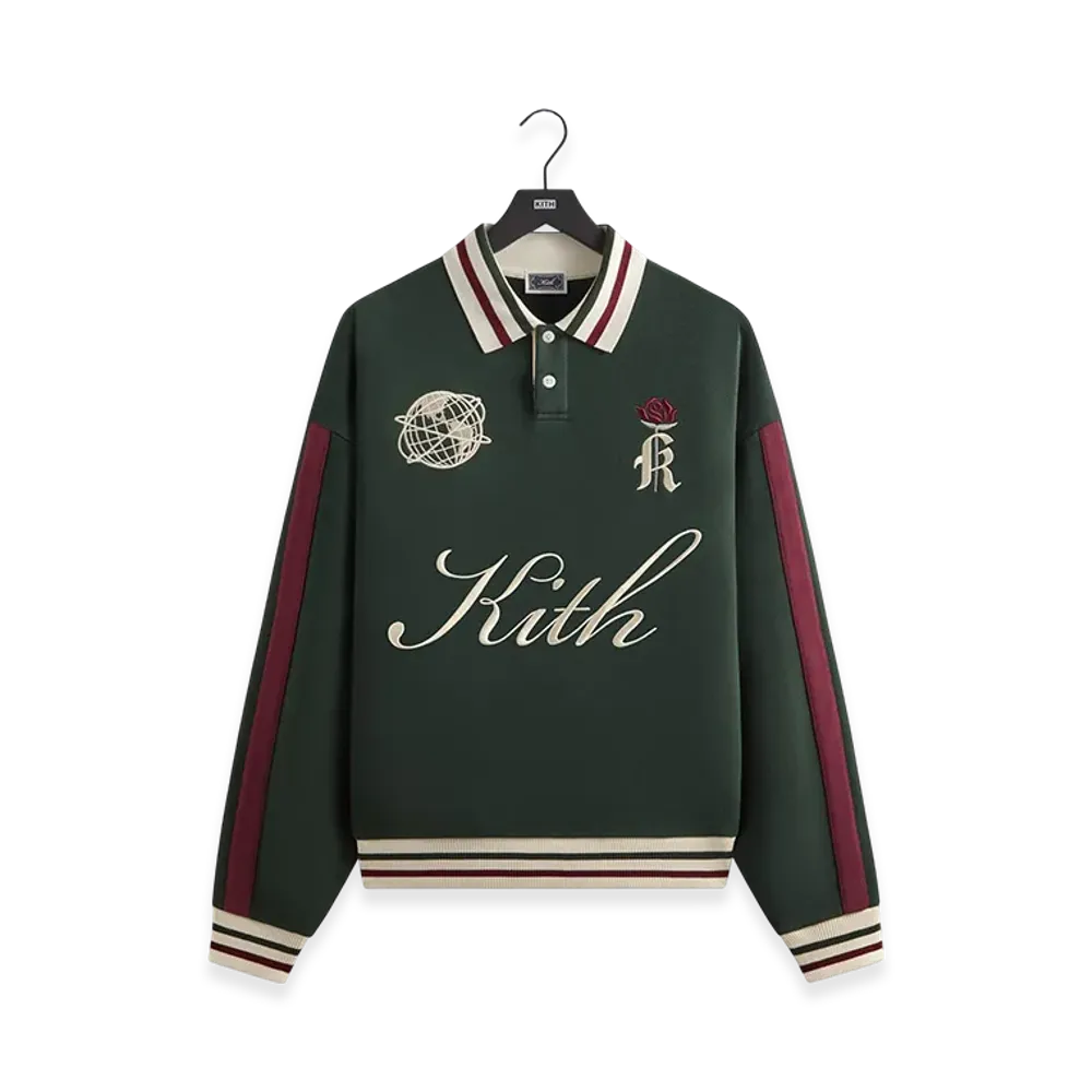 Kith Script Nelson Collared Pullover "Stadium"