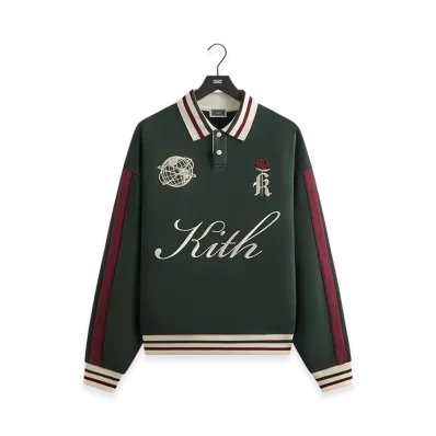 Kith Script Nelson Collared Pullover "Stadium"