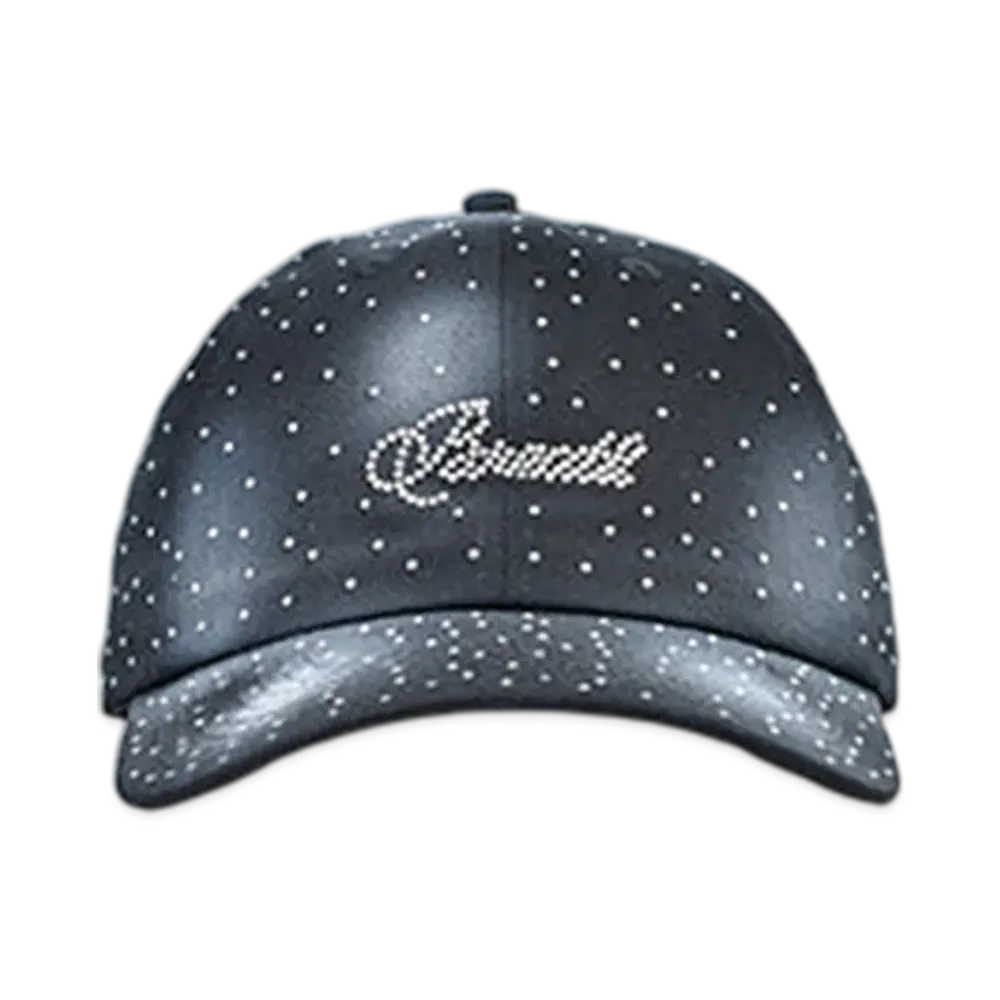 BREATH Script Logo Glitter Cap "Black"