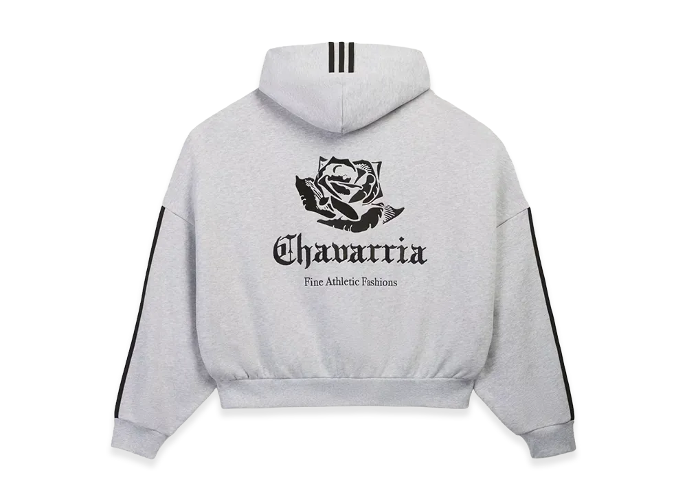  CHAVARRIAフルジップ ロゴ パーカー 最終値下げ adidas x Willy Chavarria Full Zip Logo Hoodie 