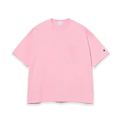 BEAMS x Champion x MIN-NANO Pocket T-shirt "O.Pink"