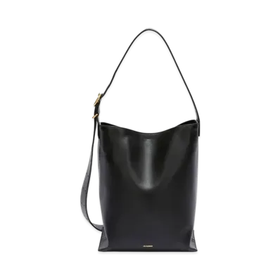 Jil Sander Cannolo Tote "Black"