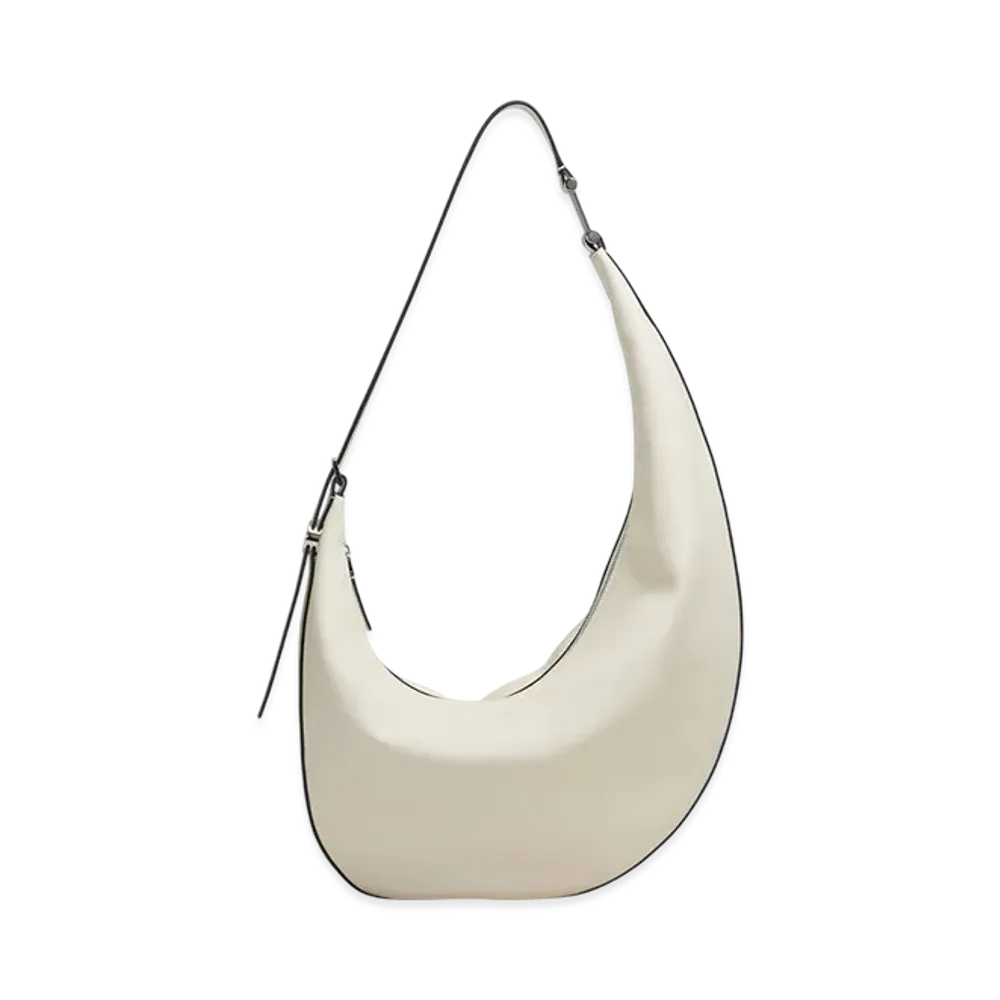 MARNI Dot Small Hobo Bag in Leather "Shell"