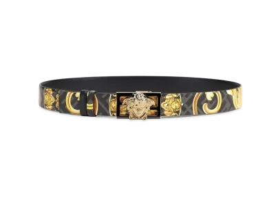 FENDI x Versace Fendace Gold Baroque Reversible Belt "Gold"