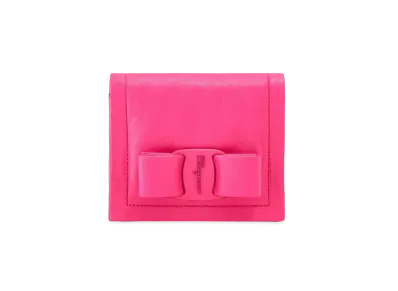 Salvatore Ferragamo Bi-Fold Wallet "Hot Pink"