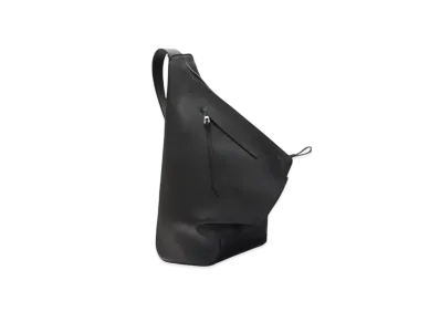 LOEWE Small Anton Backpack In Soft Grained Calfskin "Black"