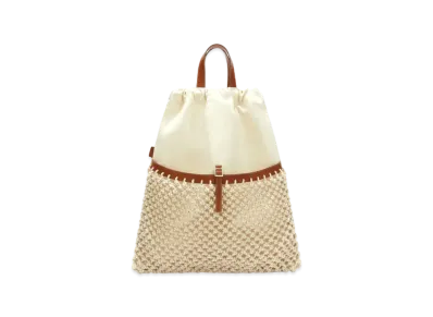 Jil Sander Drawstring Backpack "White"