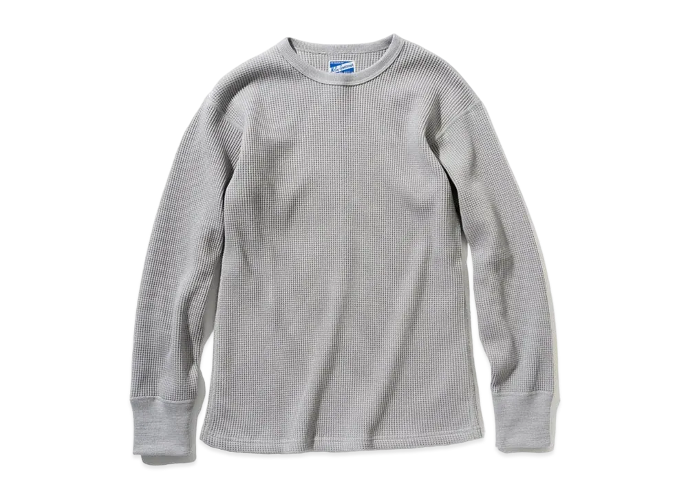 THE REAL McCOY'S TUBE KNIT THERMAL L/S "Gray"