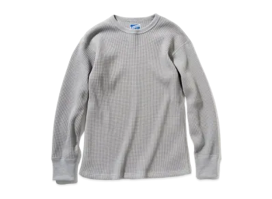 THE REAL McCOY'S TUBE KNIT THERMAL L/S "Gray"