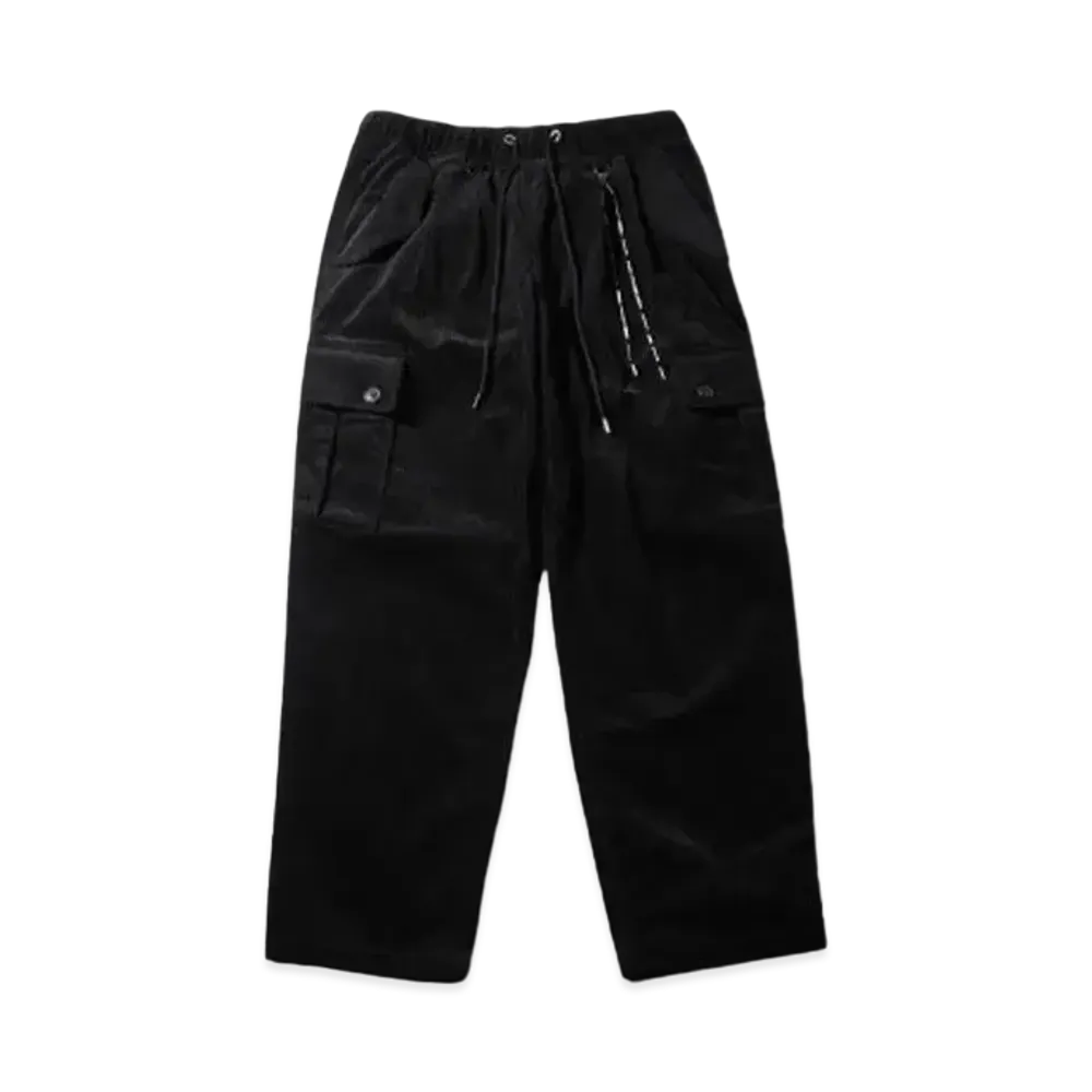 A BATHING APE x mastermind JAPAN Corduroy Cargo Pants "Black"