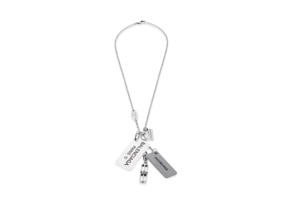 BALENCIAGA All Access Necklace "Silver"