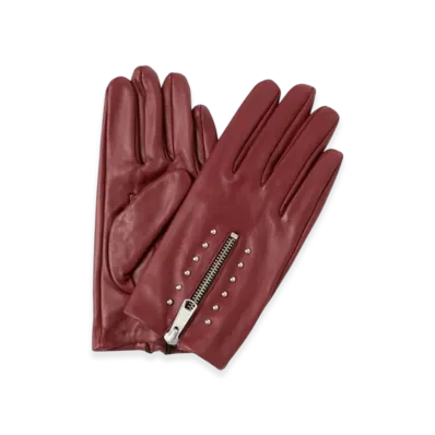 BEAMS FUTURE ARCHIVE Leather Glove "Red"