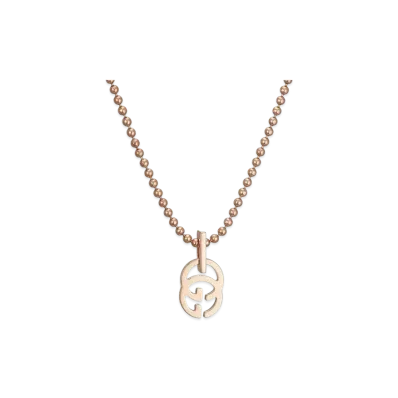 GUCCI Running G Pendant "Pink Gold"