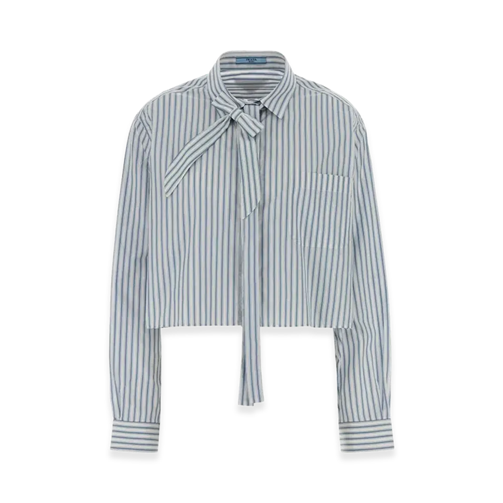 PRADA Women's Shirts "Light Blue"