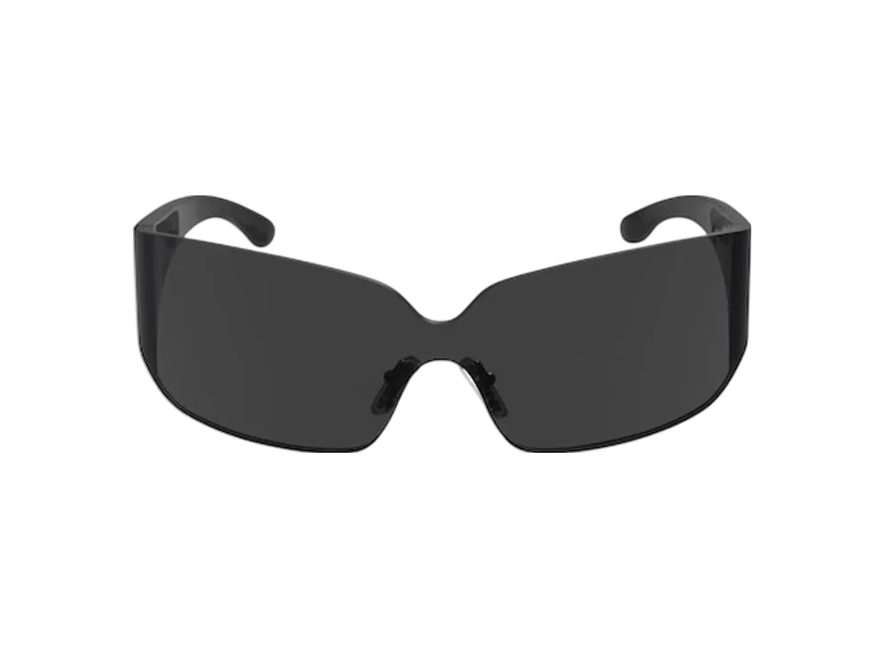 BALENCIAGA Mono Square Sunglasses "Black"
