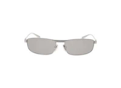 BALENCIAGA Tag 3.0 Rectangle Sunglasses "Light Grey"