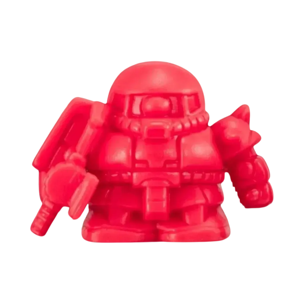 BANDAI "Gachapon Senshi SD Mecha Robokeshi" -MOBILE SUIT GUNDAM- Ver.フラグメント Zaku II Red
