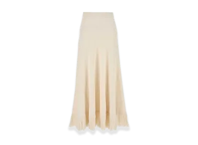 Bottega Veneta Women's Boucle Skirt "Ivory"