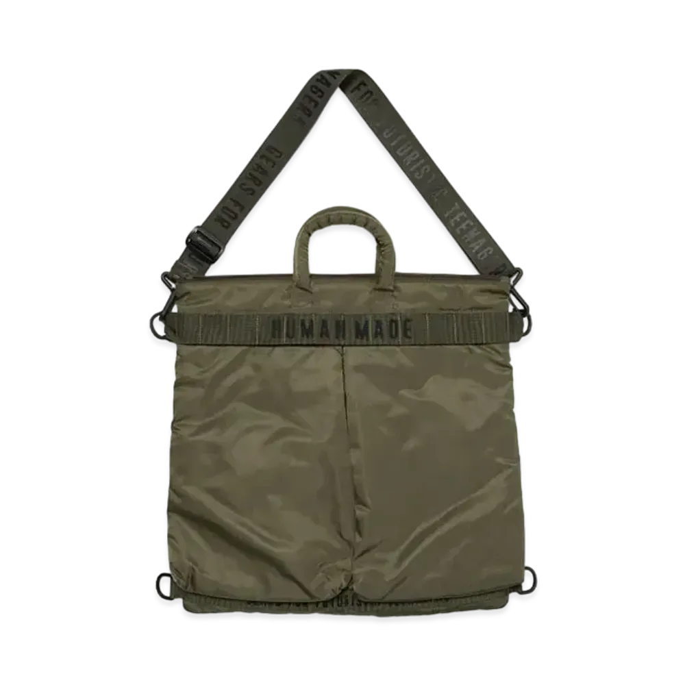HUMAN MADE Helmet Bag "Olive Drab"