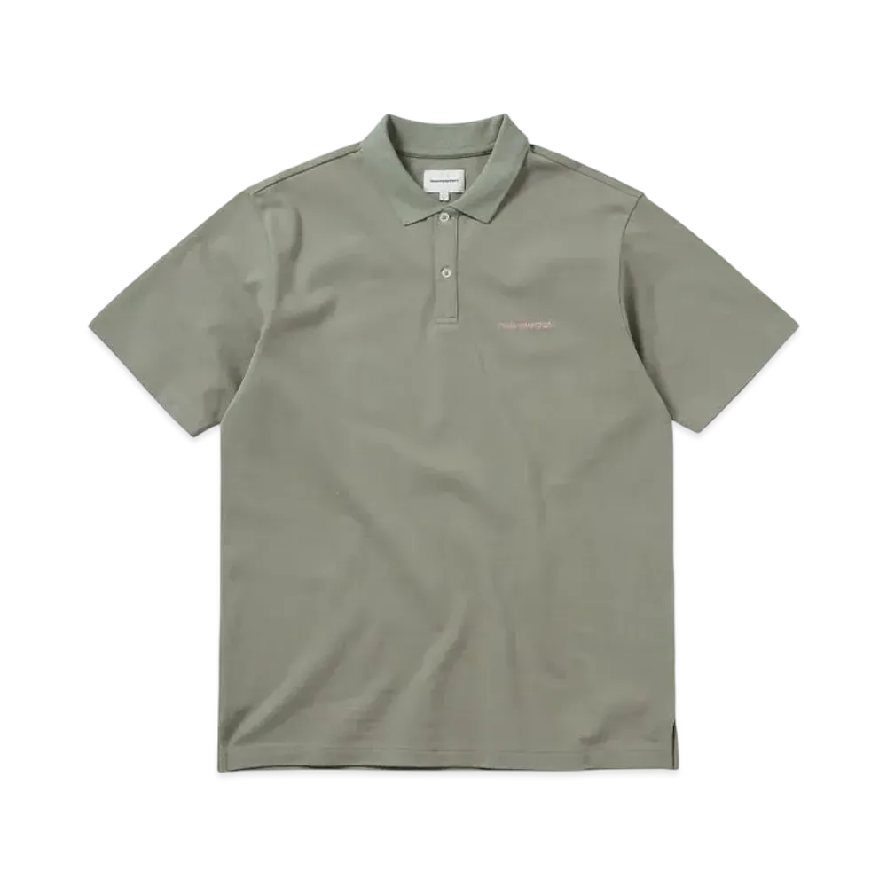 thisisneverthat T-Logo S/S Jersey Polo "Light Olive"