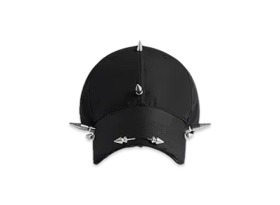 BALENCIAGA Perforated Spike Cap "Black"