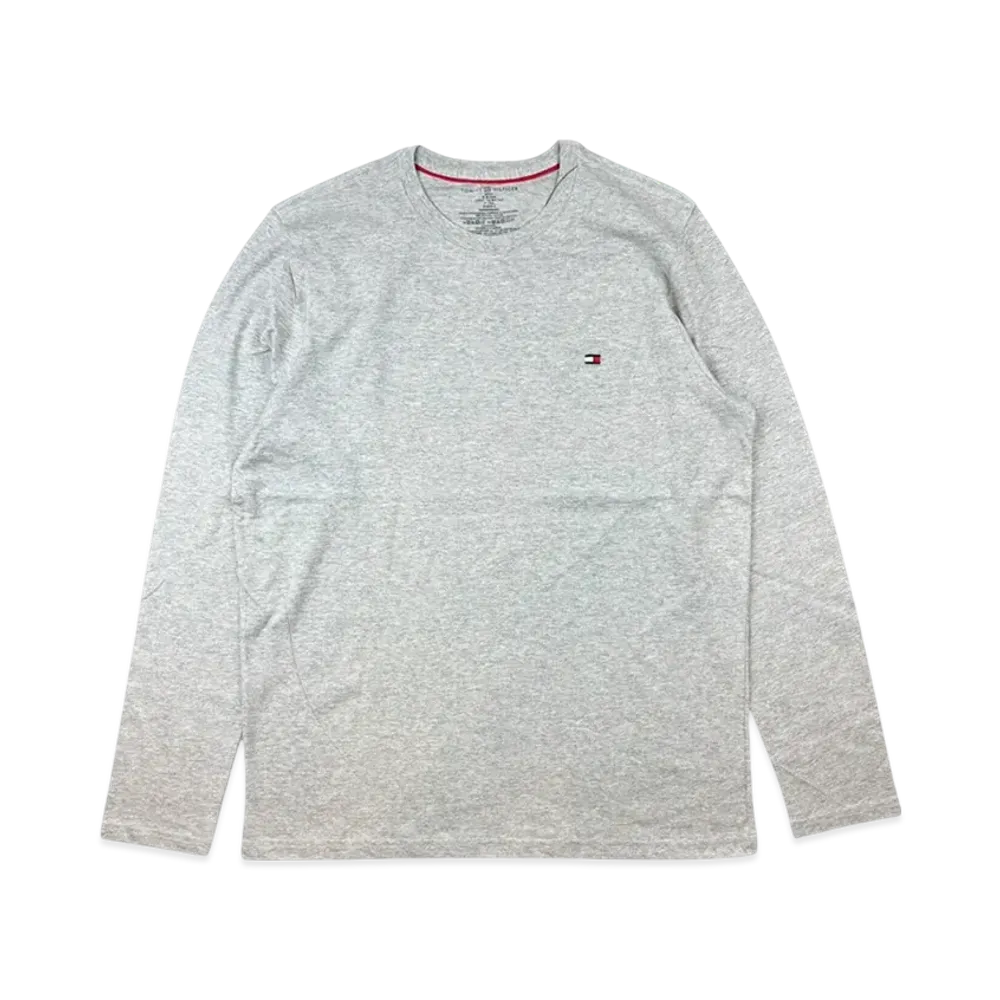 TOMMY HILFIGER L/S Tee Logo "Gray"