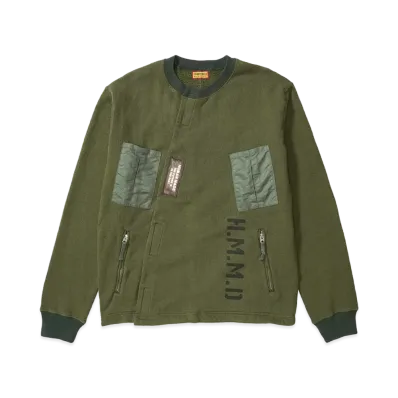 HUMAN MADE Military Cardigan "Olivedrab"
