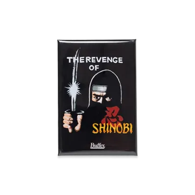 Buffer x Sega Shinobi Badge "Black"