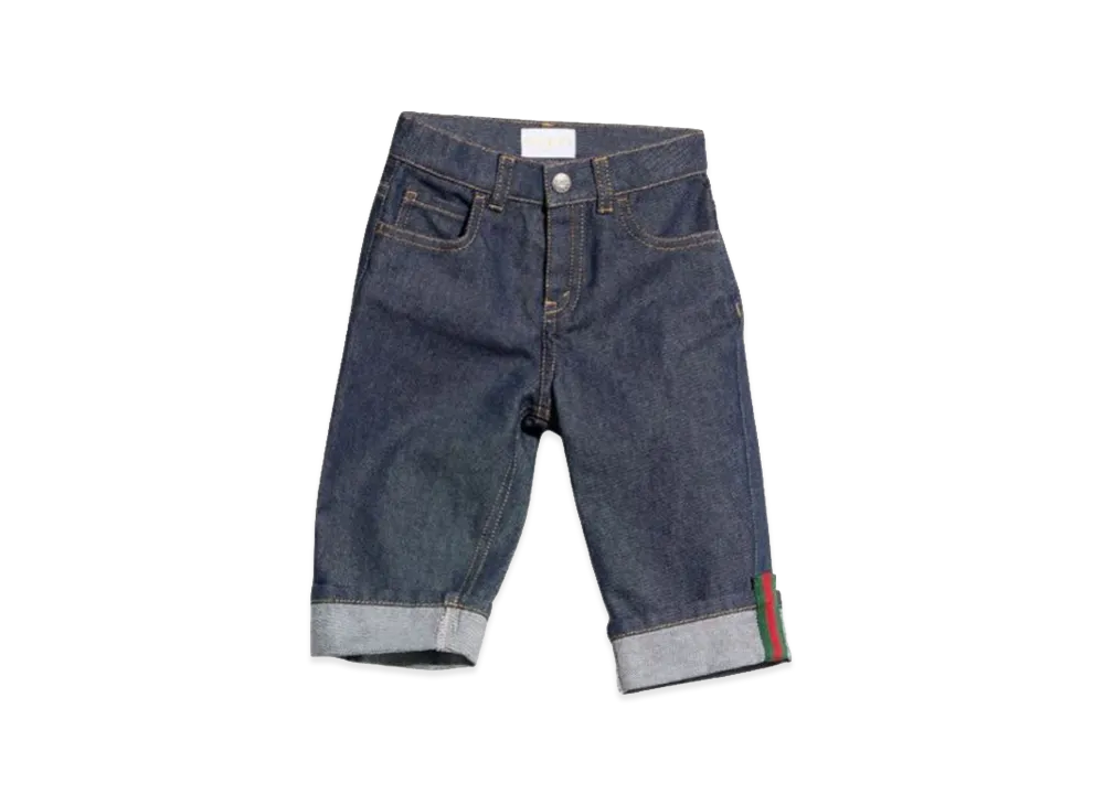 GUCCI Kids Trousers "Indigo"