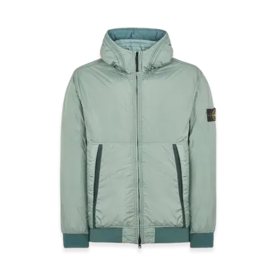 Stone Island 40823 Garment Dyed Crinkle Reps Recycled Nylon with Primaloft TC Jacket - 23FW "Sage Green"