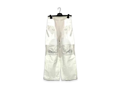 BALENCIAGA Hybrid Biker Pants "Dirty White"