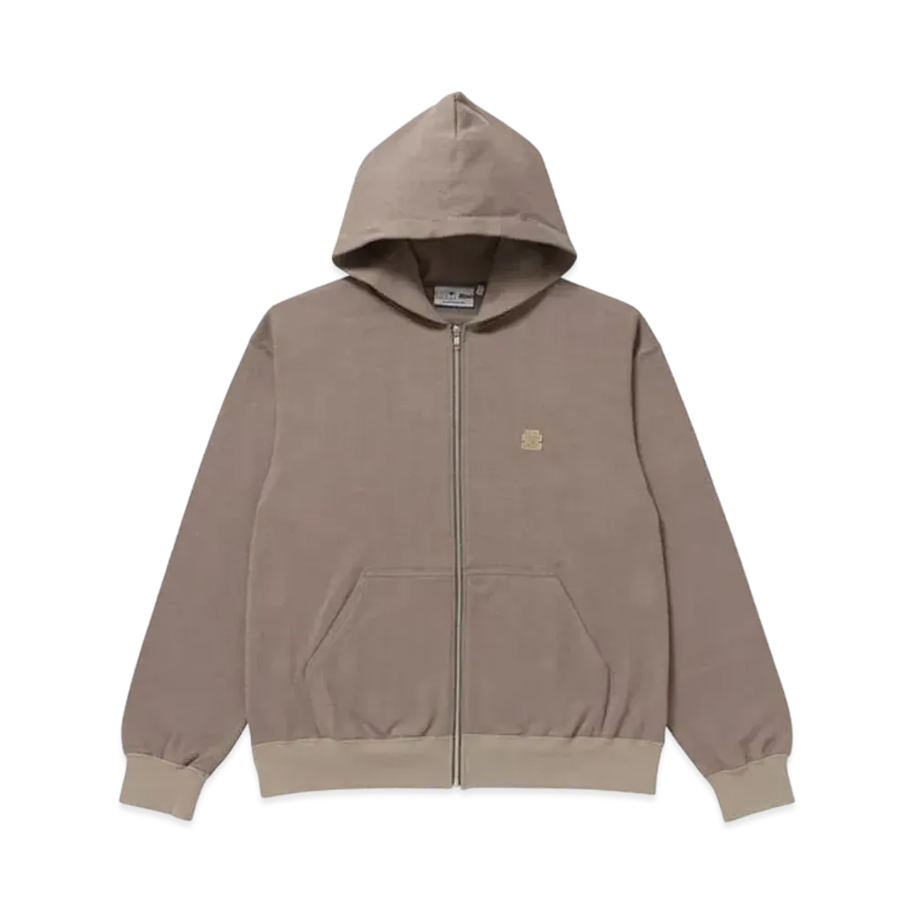 BlackEyePatch OG LABEL ZIP HOODIE "Olive"