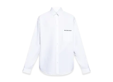BALENCIAGA Shirt With Logo "White"