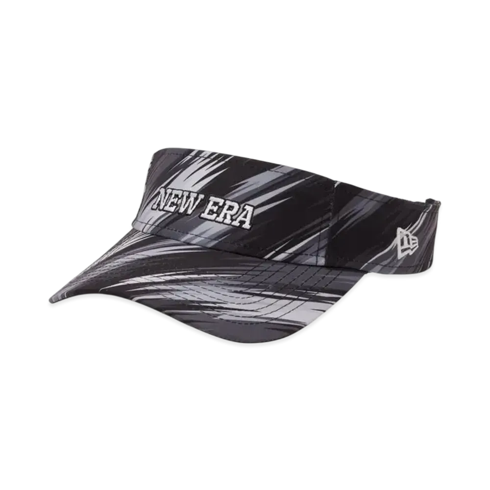 NEW ERA Golf Sun Visor Palm Leaf Camo "Black Camo"