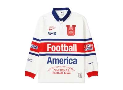 Nike x Virgil Abloh Archive (V.A.A.) X2 World Cup Long-Sleeve Rugby Top The Stars & Stripes United States "White"