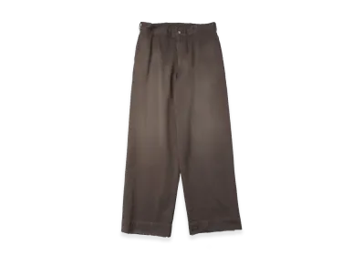 A.PRESSE Vintage Twill Work Pants "Brown"