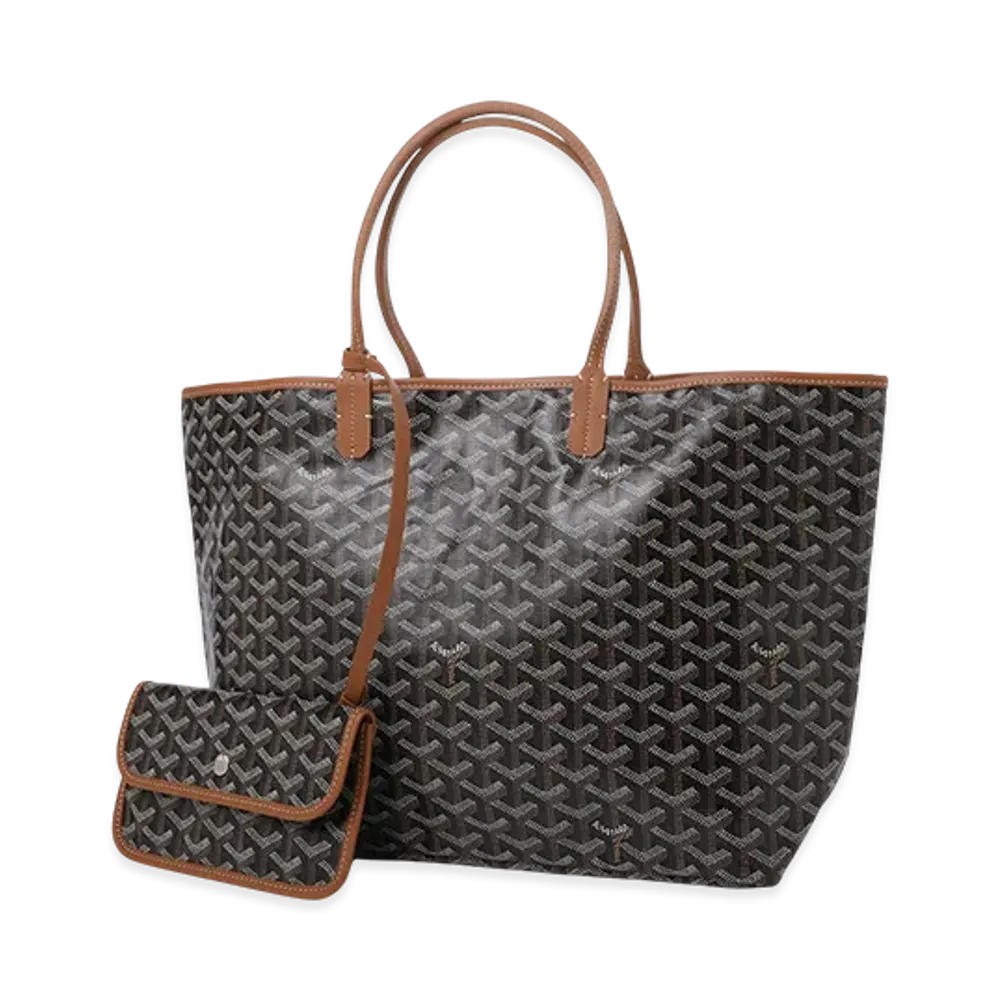 GOYARD Saint Louis PM "Black/Tan"