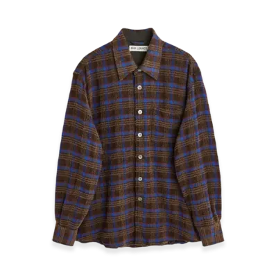 OUR LEGACY Above Shirt Brown "Pankow Check"