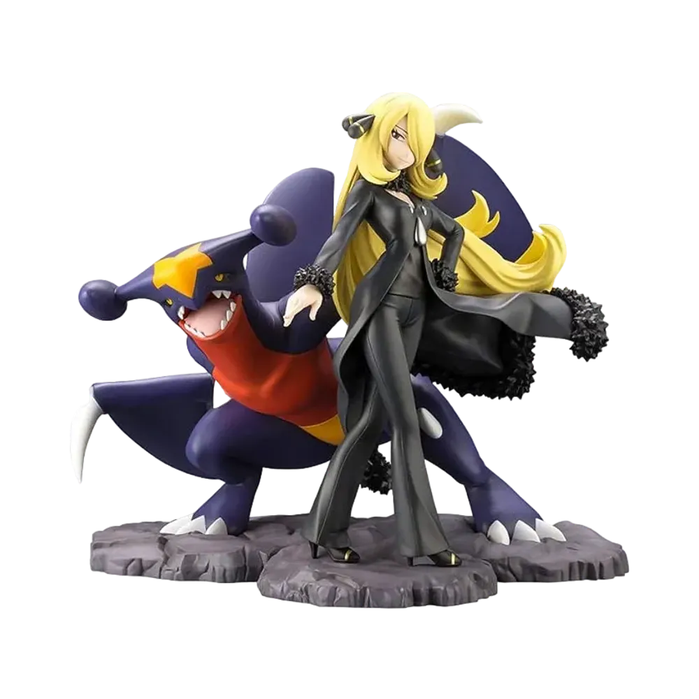 KOTOBUKIYA ARTFX J Cynthia with Garchomp